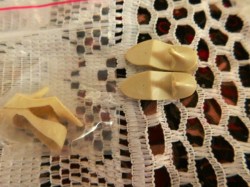 bone heels barbie bottom